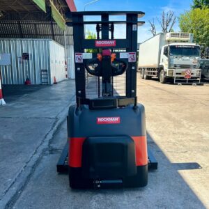 ขาย-เช่า Stacker ไฟฟ้า รถยกสูงไฮโดรลิค นครปฐม ราชบุรี กาญจนบุรี ROCKMAN